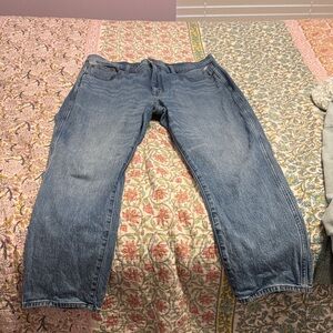 J. Crew Relaxed Fit Blue Jeans for Men